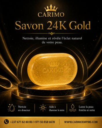 SAVON 24K GOLD CARIMO