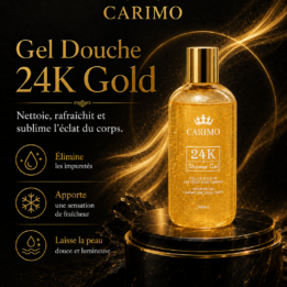 GEL DE DOUCHE TEINT D'OR 24K CARIMO