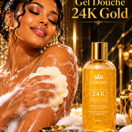 GEL DE DOUCHE TEINT D'OR 24K CARIMO