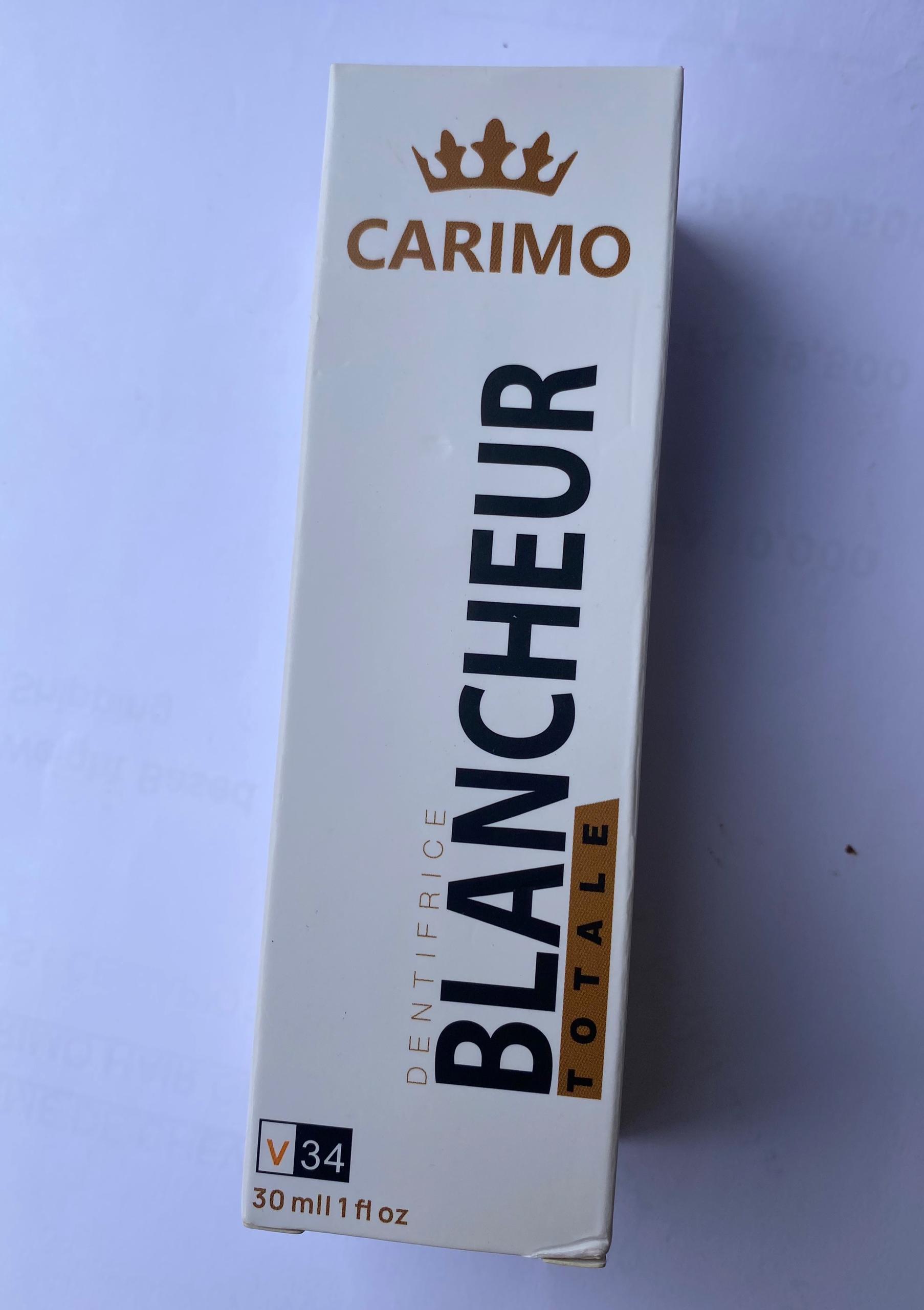 Dentifrice Blancheur