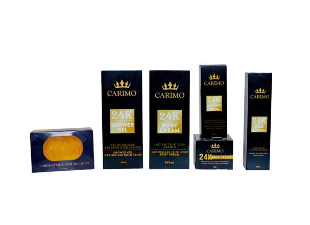 Gamme teint d'or