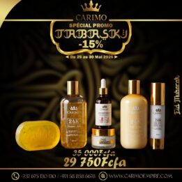 Gamme teint d'or