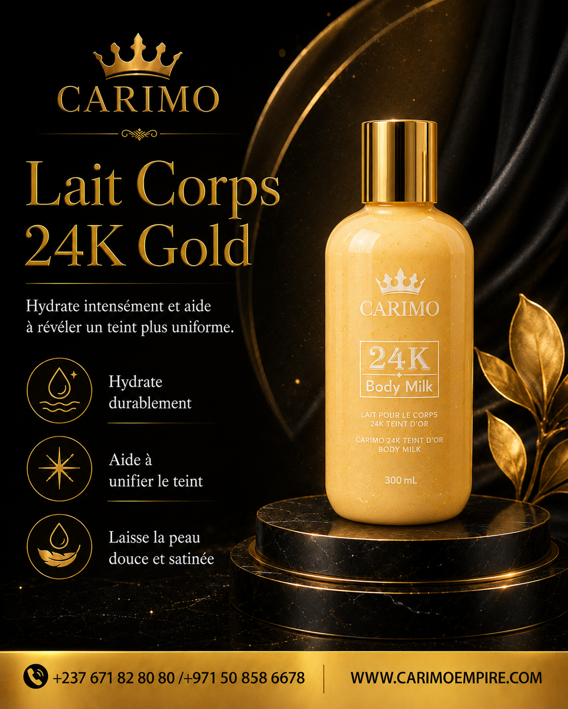 BODY CREAM 24K